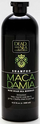 Шампунь Dead Sea Collection з мінералами Мертвого моря і олією макадамії жіночий 1000 мл