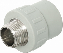 Муфта із зовнішнім різьбленням ETS ППР d25x1/2”