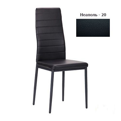 Стілець обідній AMF Art Metal Furniture Сіті Неаполь N-20 чорний/чорний