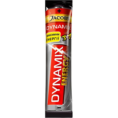 Кавовий напій Jacobs 3 в 1 Dynamix 13 г