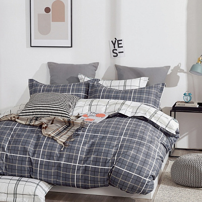 Комплект постельного белья 1,5 Атмосфера разноцветный Homeline 