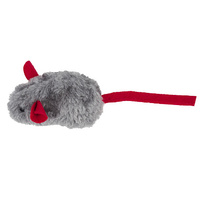 Игрушка для котов AnimAll Fun Mouse с пищалкой 15 см