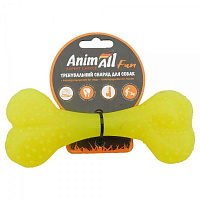Іграшка для собак AnimAll Кістка 15 см жовта 88121