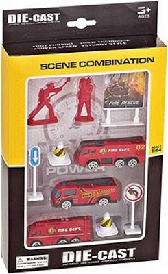 Игровой набор Техника красный OTB0571651/red