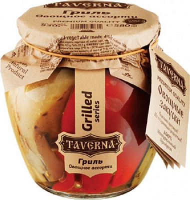 Ассорти овощное Таверна Гриль 580 мл