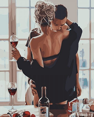 Картина за номерами Пристрасний ранок Ідейка