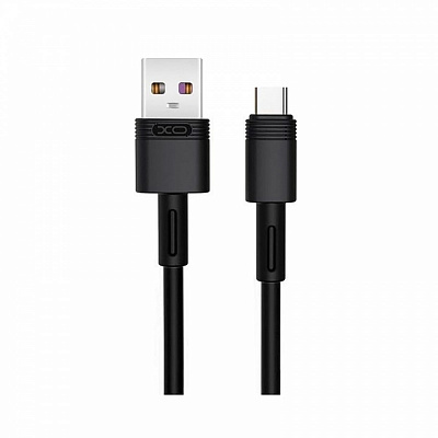 Кабель Xo NB-Q166-AC USB-A to USB-C 5А 1 м black (NB-Q166-AС.black)