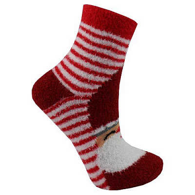 Шкарпетки дитячі унісекс Premier Socks Новий рік Гном пухнасті р. 18–20 червоний
