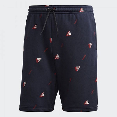Шорти Adidas MHE Short GFX FI4038 р. XL темно-синій