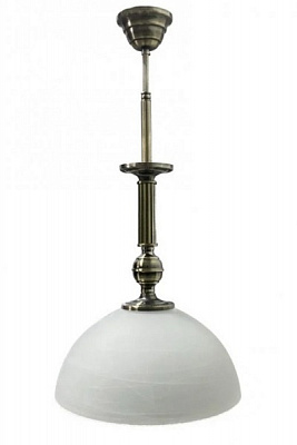Светильник подвесной Геотон Топаз-422 1x60 Вт E27 античная бронза 35448 