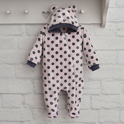 Человечек для девочки Blanka Горошек р.74 розовый 110082 