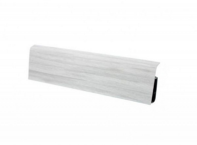 Плинтус Lima h2 винтер вуд Salag LIMA Н3 серый 72 мм 