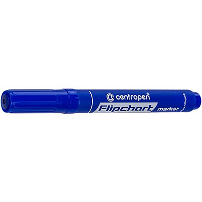 Маркер Centropen для фліпчарту синій