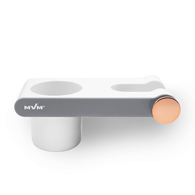 Полка для ванной MVM BP-33 White/Gray 