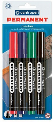 Набір маркерів Centropen Permanent 2003 мульти