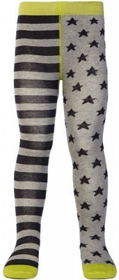 Колготки детские Conte-Kids TIP-TOP (веселі ніжки) 358 р.62-74 серый 