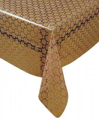 Скатерть B336BTM Цветок 135x200 см бежевый Даріана 