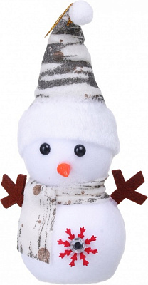 Подвеска Снеговик пенопласт микс 4 вида 20 см 