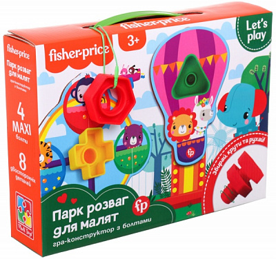 Іграшка-конструктор Fisher Price Парк розваг для малят VT2905-21