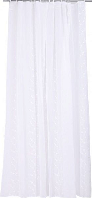 Тюль вуаль Jacquard Tender белый 290х275 см La Nuit