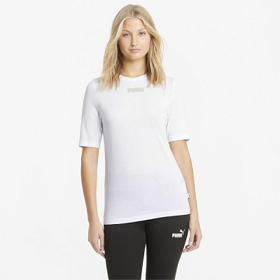Футболка Puma Modern Basics Tee 58592902 р.L білий