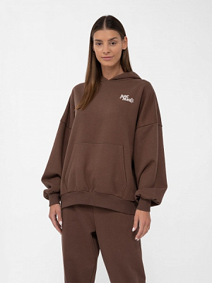 Джемпер 4F SWEATSHIRT F698 4FAW23TSWSF698-81S р.M коричневый