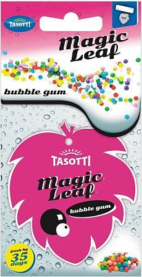Ароматизатор підвісний Tasotti Magic Leaf Bubble Gum