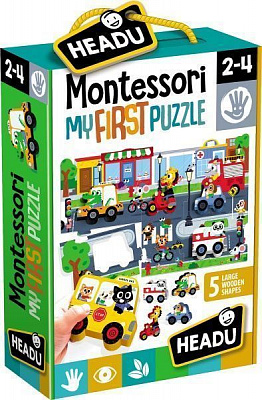Пазл Headu Монтессори_Город IT22373