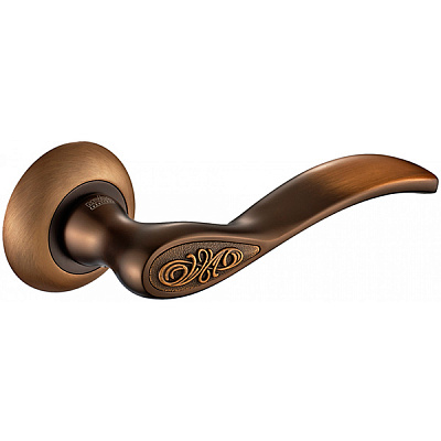 Ручка на розетці  MVM Z-1313 матова бронза