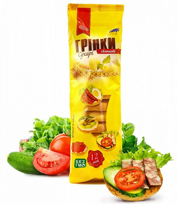 Гренки ГЕРЧАК Праздничные туба 100 г