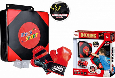 Игровой набор KingSport боксерская груша с мишенью BB167