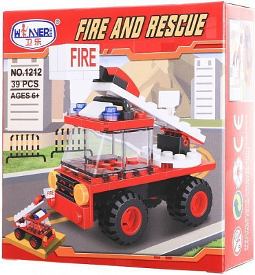 Конструктор Winner Пожежна машина JDY1602038251