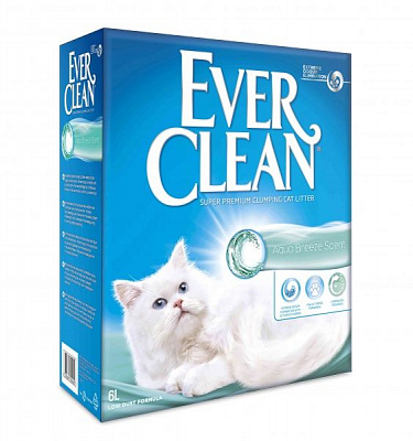 Наповнювач для котячого туалету Ever Clean Аква Бріз 6 л