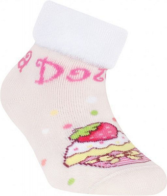 Шкарпетки Conte-Kids SOF-TIK 245 р.14 кремовий