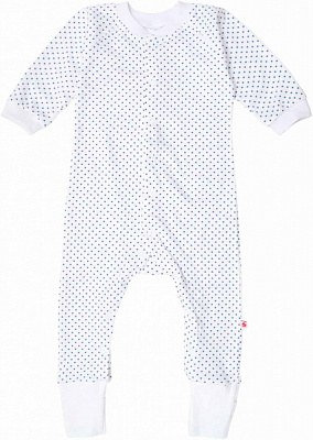 Комбинезон Minikin синие звездочки р.80 белый 198070380 