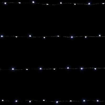 Гірлянда лінійна LED 100 ламп 5 м холодно-біла