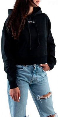 Джемпер Converse ALL STAR PULLOVER HOODIE BLACK 10019800-001 р. M черный