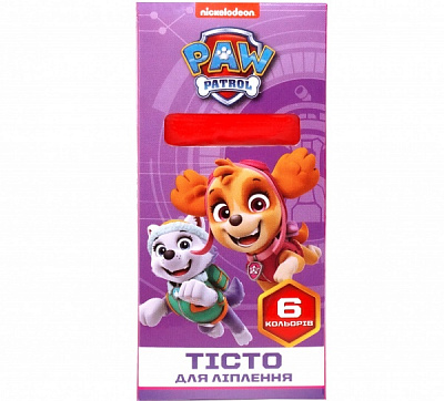 Тесто для лепки Paw Patrol 6 цветов 122292