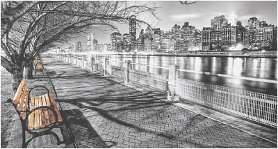 Репродукція Прогулянка по набережній К592 53x100 см