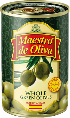 Оливки Maestro De Oliva з кісточкою 420г (8436024299199)