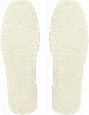 Устілки для взуття з овечої вовни Comfort Textile Group 37 молочний