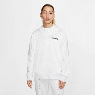 Джемпер Nike W NSW FZ PK CJ3677-100 р. S белый