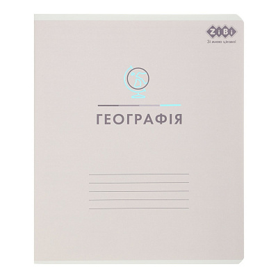 Тетрадь предметная PASTEL 48 лист. клетка география KIDS LINE ZiBi