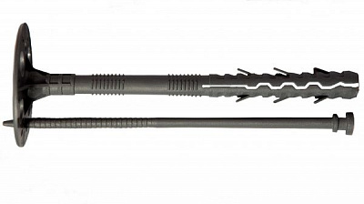 Дюбель для теплоізоляції поліпропіленовий із пластиковим цвяхом 10x200 мм 50 шт. Expert Fix