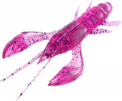 Принада FishUp Real Craw 2 з пластизолю для лову риби 7 шт. Violet/Blue