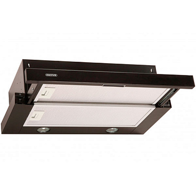 Вытяжка Eleyus Breeze II BL+G black 60 см