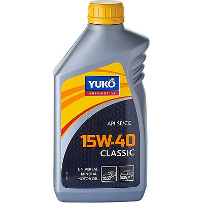 Моторное масло YUKO CLASSIC 15W-40 1 л