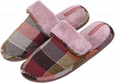 Капці домашні Twins р. 36-40 клітчастий 4037