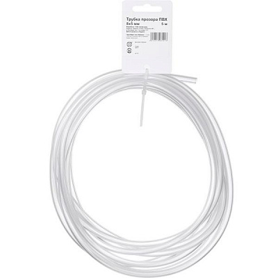 Трубка ПВХ прозора d8/5 мм 5 м