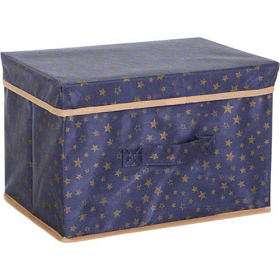 Короб текстильный Silver Star 240x240x360 мм